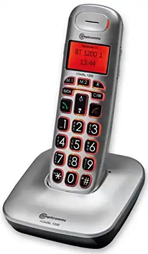 Schnurloses Telefon Amplicomms 906344 BigTel 1200 für klare Kommunikation