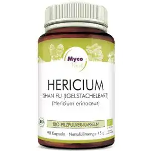 Hericium Mycovital Pulver mit 93 Kapseln à 500 mg