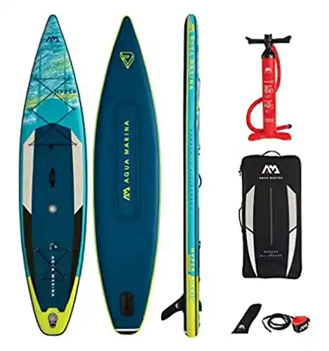 Aqua Marina Touring Stand Up Paddle Board 12’6″ aufblasbar im Set