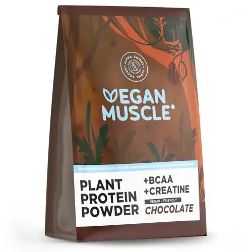 Alpha Foods Veganes Proteinpulver mit Creatin und BCAA