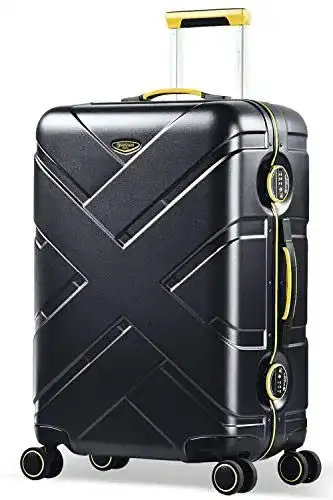 Eminent Koffer Gold Crossover M 65cm 66L Schwarz/Gelb