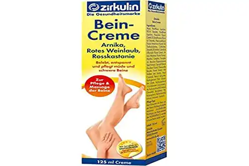 Venensalbe Zirkulin Bein Creme 125 g für bessere Durchblutung