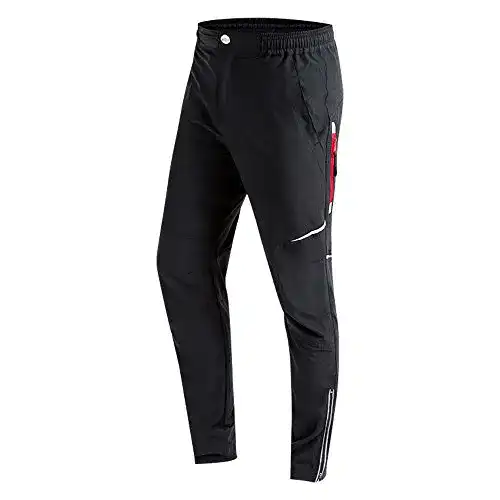 MTB-Hosen Fitsund Herren Fahrradhose lang, schnell trocknend und atmungsaktiv
