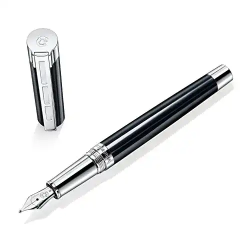 Füller Staedtler Initium Resina, schwarzes Edelharz, M
