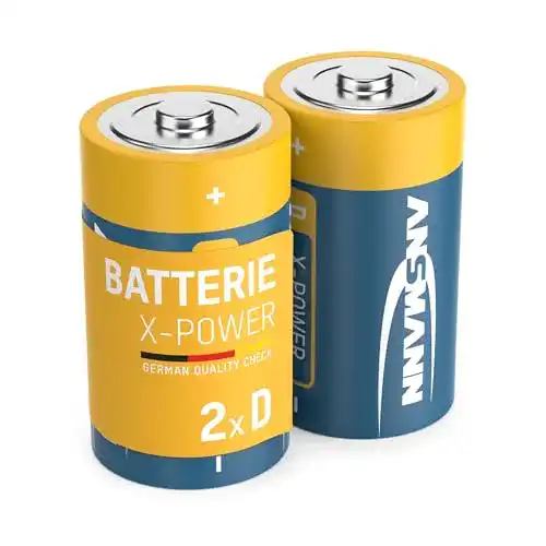 Ansmann X-Power Alkaline Mono D Batterie LR20 im 2er Pack