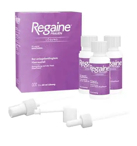 Haarwuchsmittel Regaine für Frauen mit 20 mg/ml Minoxidil