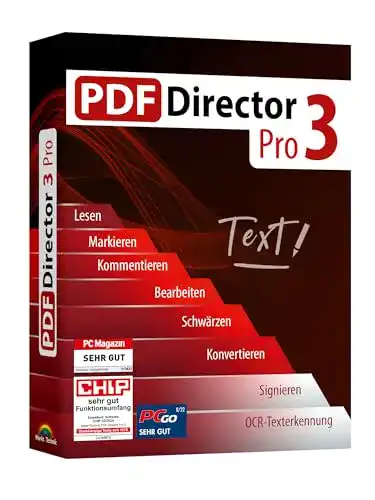 OCR-Software Markt + Technik PDF Director 3 PRO mit OCR-Modul
