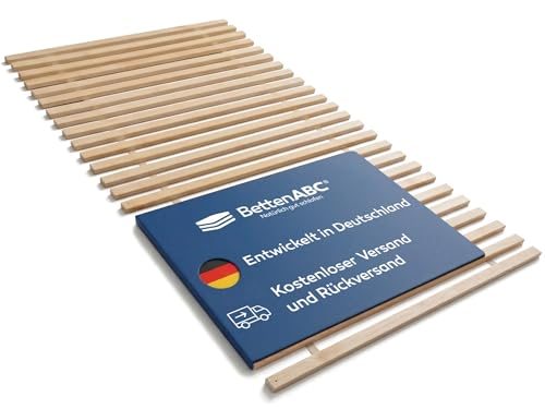 Rollrost 90×200 cm – Betten-Abc Madera mit 23 stabilen Buchenholzleisten