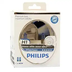Philips WhiteVision Xenon-Effekt H1 Scheinwerferlampe