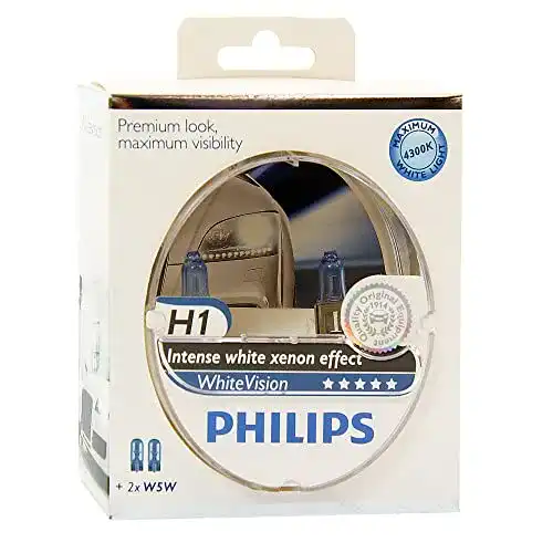 Philips WhiteVision Xenon-Effekt H1 Scheinwerferlampe