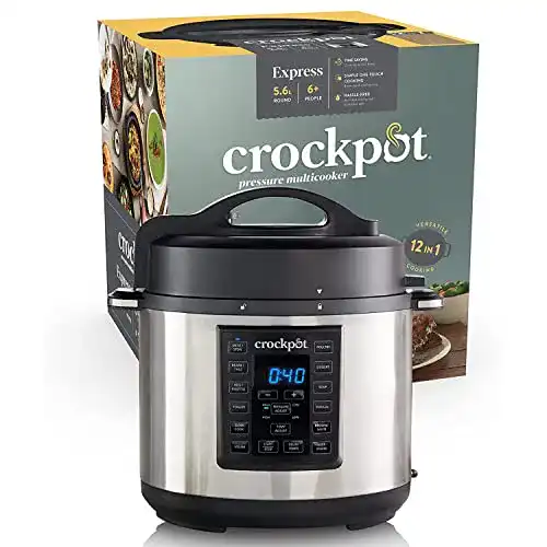 Slow-Cooker Crockpot Express Kocher – 12-in-1 Multikocher mit Schongarer