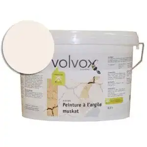 Lehmfarbe Ecotec Naturfarben GmbH Volvox Espressivo – atmungsaktive Wandfarbe
