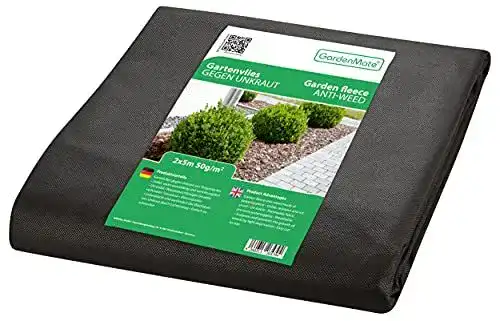 Unkrautvlies GardenMate 10m² – Wasserdurchlässiges Gartenvlies