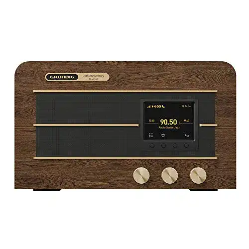 Retro Radio Grundig GHR7500 Heinzelmann in Braun