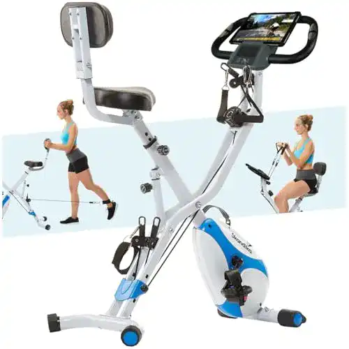 Skandika Fitnessbike Foldaway X-3000 Klappbarer Heimtrainer