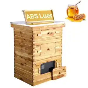 Bienenstock Vevor Zander Beute für 30 Rahmen mit Bienenwachs