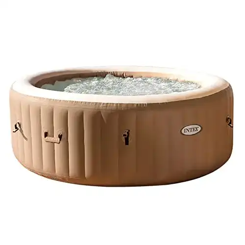 Whirlpool Intex 196 x 71 cm Pure Spa Bubble Massage Beige