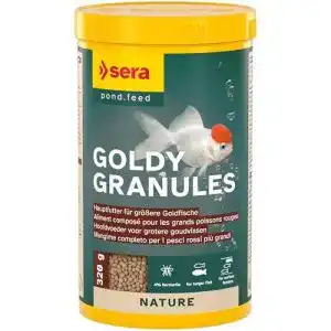 Insektenmehl Sera Goldy Granules 1000 ml Hauptfutter für Goldfische