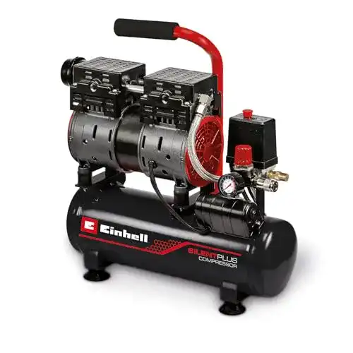 Einhell Kompressor TE-AC 6 Silent, 550 W, ölfrei, leise