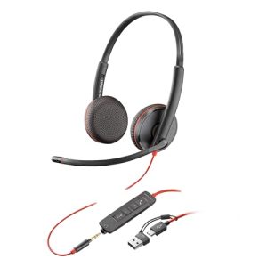 Plantronics Headset Poly Blackwire 3225 Schnurgebundenes Headset