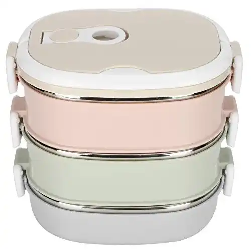 Thermo-Lunchbox Atyhao – Tragbare Edelstahl Bento-Box
