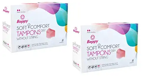 Beppy DRY Comfort Soft-Tampons Doppelpack 2×8 Stück