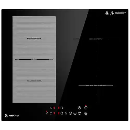 Induktionskochfeld Amzchef 60cm mit Flexzonen