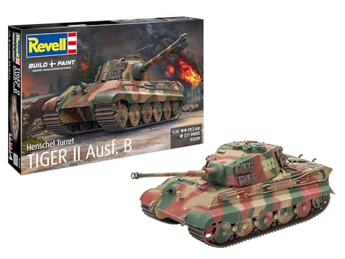 Modellbau Panzer Revell 80-3249 Bausatz Tiger II 1:35