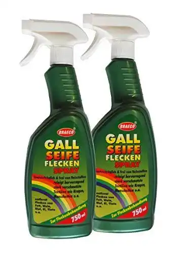 Gallseife Fleckenspray Set 2 x 750ml Vorwaschmittel