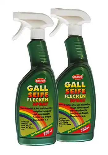 Gallseife Fleckenspray Set 2 x 750ml Vorwaschmittel