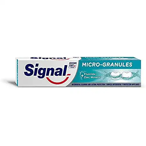 Signal Micro-Grananuli Zahnpasta, 75 ml für umfassende Zahnpflege