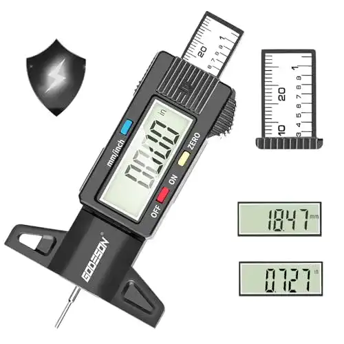 Digitaler Reifenprofiltiefenmesser von GODESON