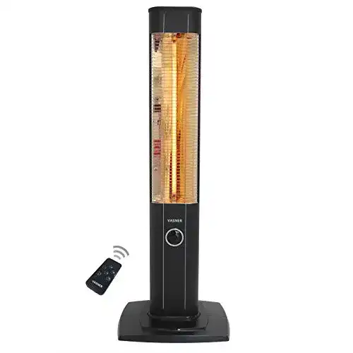 Heizstrahler Vasner StandLine 23R, Infrarot Standgerät mit 2300 Watt
