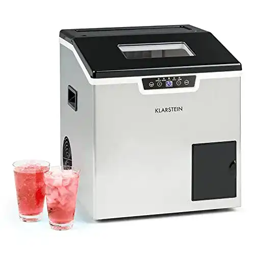 Klarstein Eiswürfelmaschine Klein 3L für 20 kg Eis pro Tag