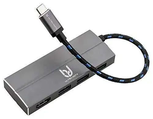 USB-C Multifunktions-Hub mit HDMI und USB 3.0 Anschlüssen
