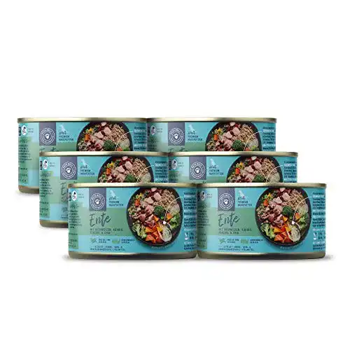 Pets Deli Nassfutter für Hunde mit Ente, Kürbis, Brokkoli, Chia und Fenchel