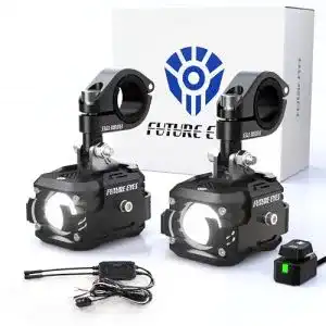 Nebelscheinwerfer für Motorräder – Future Eyes LED mit 360° Verstellbarkeit