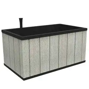 Keter Sequoia Medium Hochbeet aus Kunststoff für Balkon und Terrasse