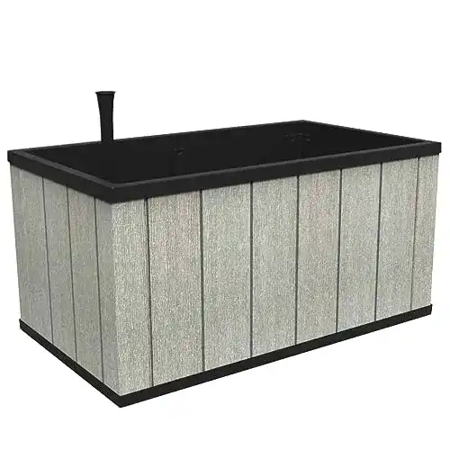 Keter Sequoia Medium Hochbeet aus Kunststoff für Balkon und Terrasse