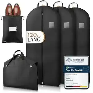 Kleidersack Bruce 3er Set mit Schuhbeutel 120 x 60 cm