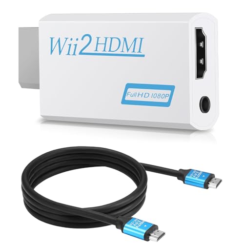 Wii zu HDMI Adapter für Full HD Video und Audio