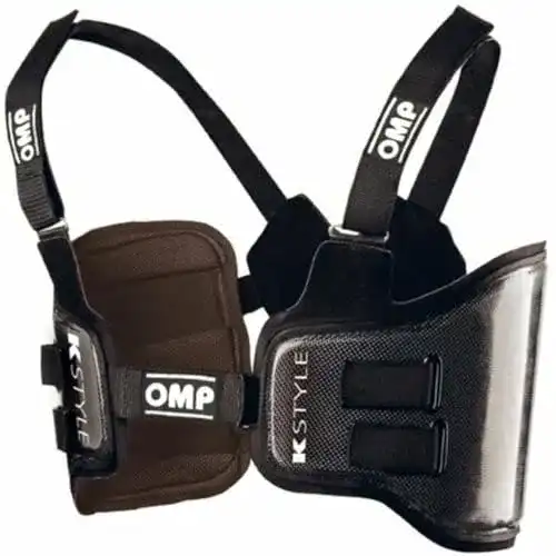 Rippenschutz OMP KK047E007S Carbon-Faser-Costilla Protektorenweste