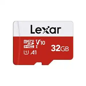 Lexar 32 GB Micro SD Karte mit Adapter, UHS-I, bis zu 100 MB/s
