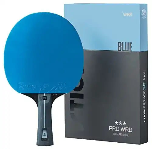 Stiga Tischtennisschläger Pro WRB Blue – 3-Sterne Modell mit blauem Belag