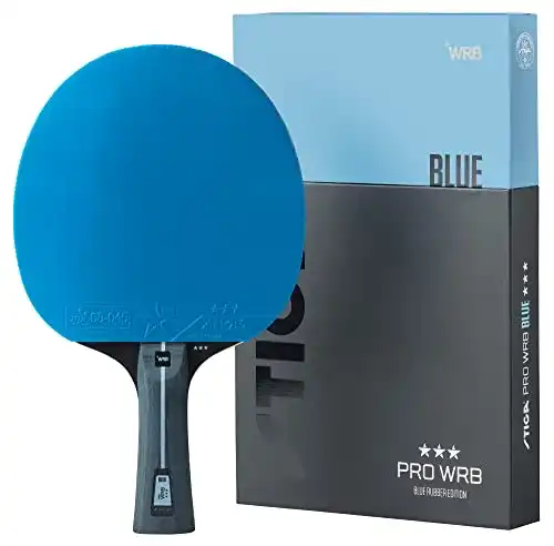Stiga Tischtennisschläger Pro WRB Blue – 3-Sterne Modell mit blauem Belag