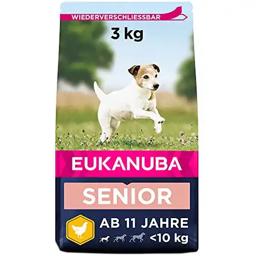 Eukanuba Hundefutter für Senioren – Trockenfutter für kleine Hunde