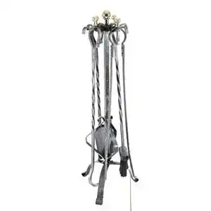 Kaminbesteck Kamino-Trend Kamino-Flam 4-teilig für Kaminreinigung