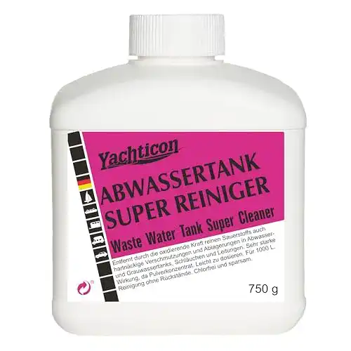 Yachticon Abwassertank-Reiniger 750g für Abwasser- und Grauwassertanks