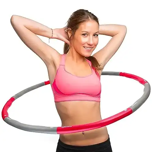 Hula-Hoop-Reifen Swingfit mit Tasche für effektives Training