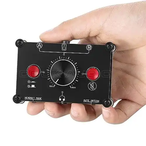 Lautsprecher Umschalter Nobsound MC1024 Mini 2 Wege Audio Switch